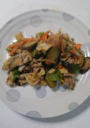 なすびの味噌炒め-レシピのメイン写真