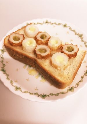 ❁ちくわわさびマヨトースト❁-レシピのメイン写真