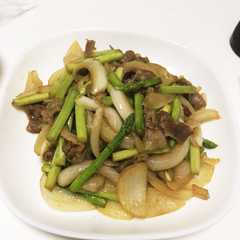 簡単！アスパラと玉ねぎのカレー炒め-レシピのメイン写真
