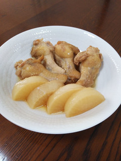 さっぱり♡鶏手羽と大根の煮物-レシピのメイン写真