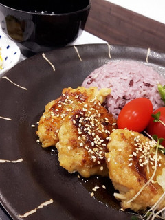 簡単♪大さじだけで鶏つくね-レシピのメイン写真