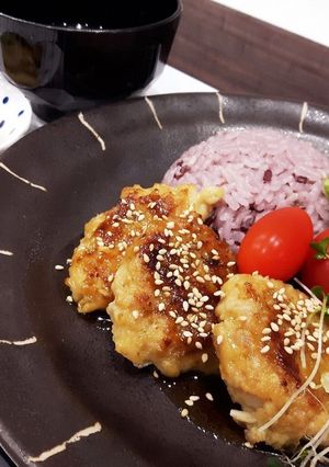 簡単♪大さじだけで鶏つくね-レシピのメイン写真