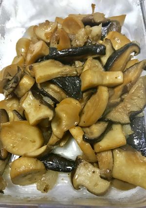 【糖質制限】きのこ牛脂のソテー【常備菜】-レシピのメイン写真
