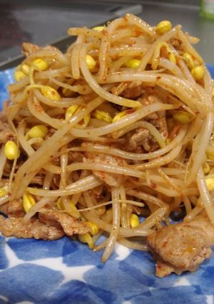 豆もやし！ラー油！簡単⑅◡̈*おつまみに-レシピのメイン写真