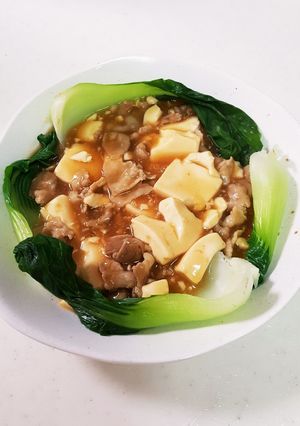 豚バラと豆腐のオイスターソース煮込み-レシピのメイン写真