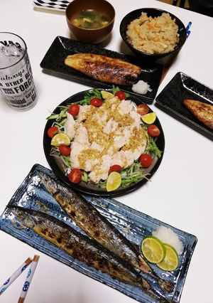 大雑把ﾚｼﾋﾟ(　-∀-)今夜の夕飯-レシピのメイン写真