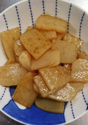 素朴な(^ω^)こんにゃくの炒りもの-レシピのメイン写真