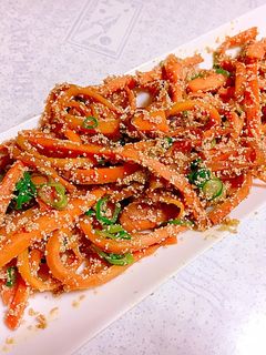 人参と明太子のバター炒め-レシピのメイン写真