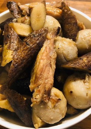 里芋とごぼうの煮物-レシピのメイン写真