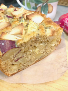 リンゴとサツマイモと紅茶のパウンドケーキ-レシピのメイン写真