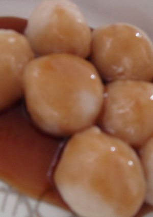 お豆腐ふっ♪超ヘルシーみたらし団子☆-レシピのメイン写真