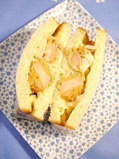 簡単!たっぷりオニオン唐揚げサンド-レシピのメイン写真