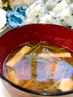 削りカツオで味噌汁。-レシピのメイン写真