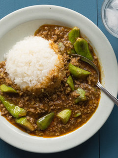 青ナスの麻婆カレー丼-レシピのメイン写真