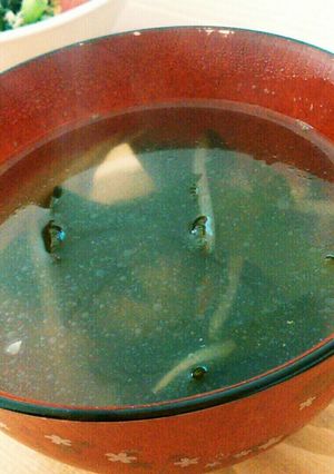 簡単わかめスープ-レシピのメイン写真