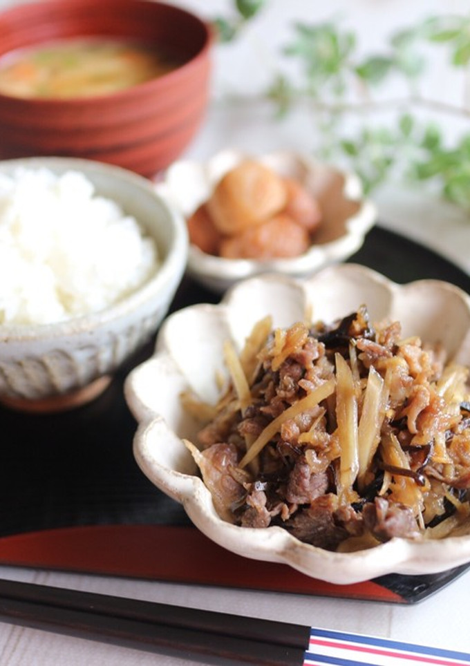 牛肉とごぼうと生姜の佃煮-レシピのメイン写真