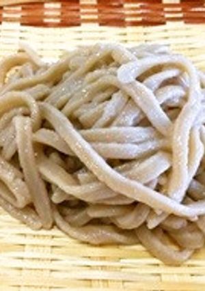 れんこんパウダーうどん-レシピのメイン写真