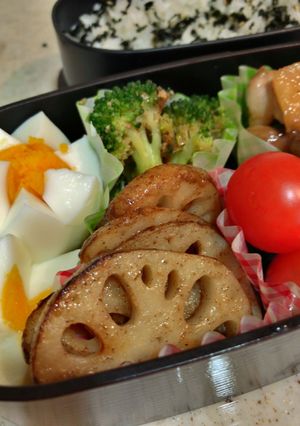 お弁当にも！ダシダでれんこんのきんぴら-レシピのメイン写真