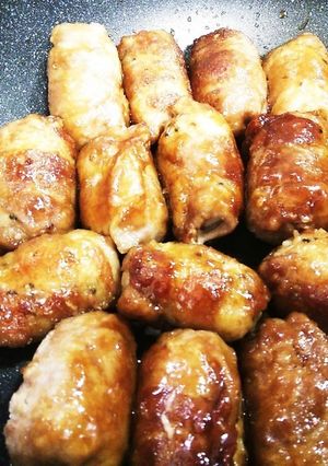 お弁当に!肉巻きおにぎり-レシピのメイン写真