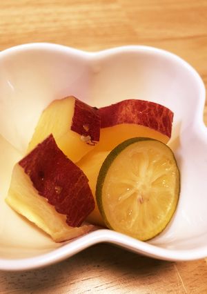 さつま芋のハチミツすだち煮☆-レシピのメイン写真