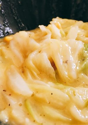 【超簡単！】キャベツのクリーム煮風-レシピのメイン写真