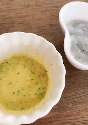 離乳食初期南瓜とブロッコリーのポタージュ-レシピのメイン写真