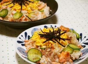 みょうが入り鮭ちらし寿司♪簡単♪-レシピのメイン写真