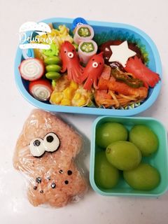 遠足☆お弁当☆スプラトゥーン-レシピのメイン写真