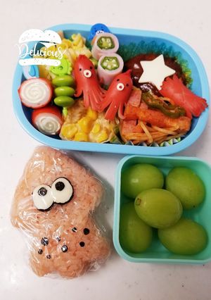 遠足☆お弁当☆スプラトゥーン-レシピのメイン写真