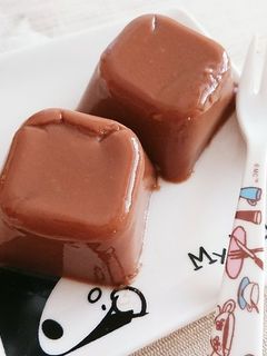 簡単☆とろけるチョコ羊羮-レシピのメイン写真
