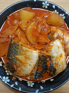 [韓国料理] 鯖の煮付け-レシピのメイン写真