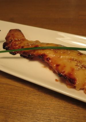 サーモンのメープルみそチーズ焼き-レシピのメイン写真