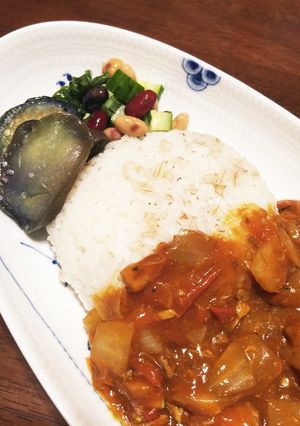 簡単★時短★サバ缶と玉ねぎのトマトカレー-レシピのメイン写真