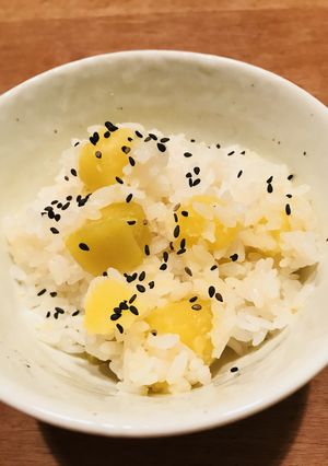 2合でさつまいもごはん★もち米入り-レシピのメイン写真