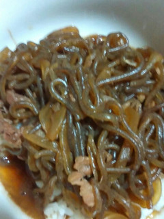 旦那と私の大好きな我が家の牛丼-レシピのメイン写真