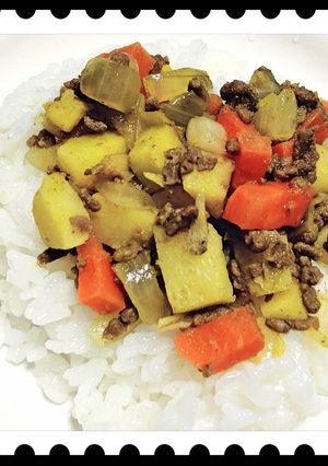 [完了期］ちょっと大人なドライカレー-レシピのメイン写真