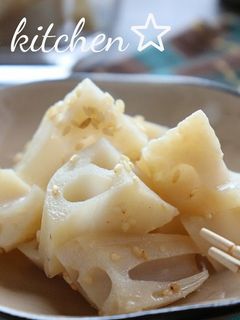 れんこんの辛子ポン酢和え-レシピのメイン写真