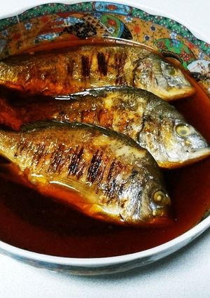 チヌ(黒鯛)の三杯酢漬け-レシピのメイン写真
