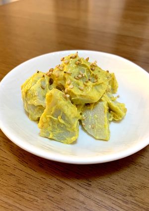ころころ里芋のカレーマヨサラダ-レシピのメイン写真
