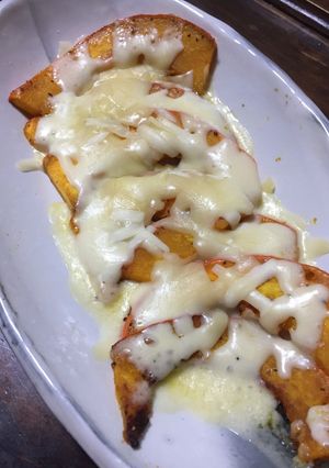 農家の食卓〜ころりんかぼちゃのチーズ乗せ-レシピのメイン写真