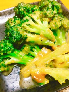 ブロッコリー味噌ニンニク炒め-レシピのメイン写真