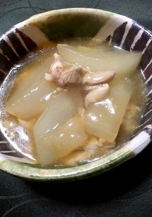 4.5人分 ペロリと食べられる冬瓜の煮物-レシピのメイン写真