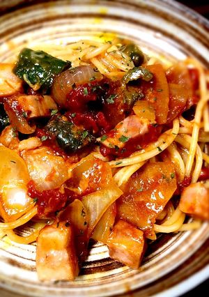 トマトチーズパスタ-レシピのメイン写真