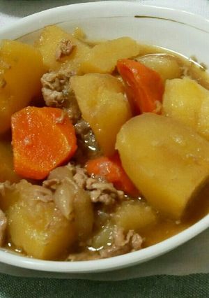 豚こま肉の肉じゃが-レシピのメイン写真