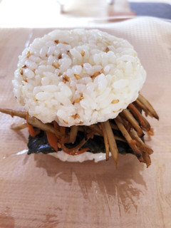 ☆作り置きのきんぴらで☆ライスバーガー-レシピのメイン写真