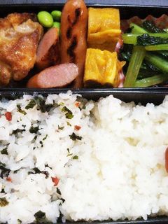 主人のお弁当①-レシピのメイン写真