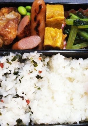 主人のお弁当①-レシピのメイン写真
