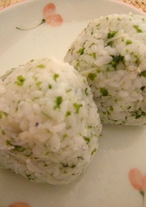 磯の香り♪青海苔・しらすおにぎり▲-レシピのメイン写真