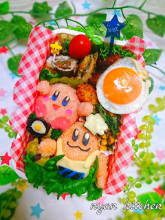 『カービィ♡コックカワサキ』キャラ弁♡-レシピのメイン写真
