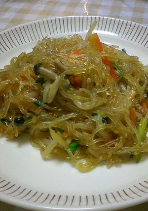 野菜たっぷりチャプチェ-レシピのメイン写真